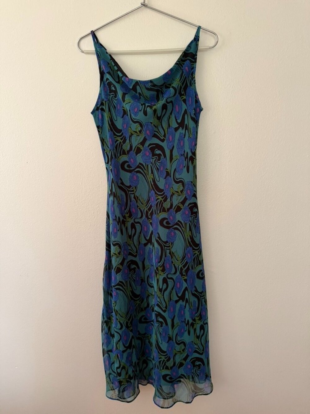 American Angel Floral Print Slip Dress Size Medium